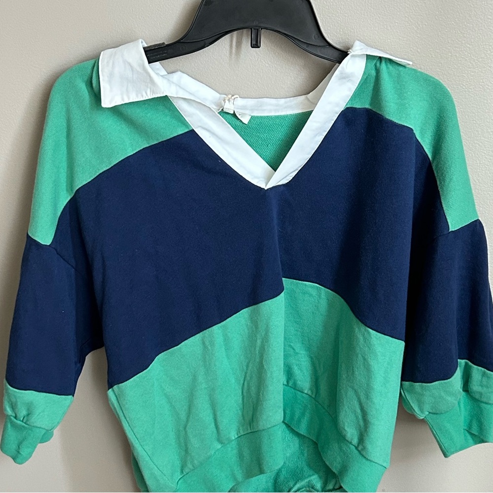 Rugby Short Sleeve Sweatshirt